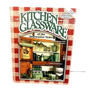 Kitchen Glassware 6th Edition Depression Glass Collector's Book 63 / 80 characte